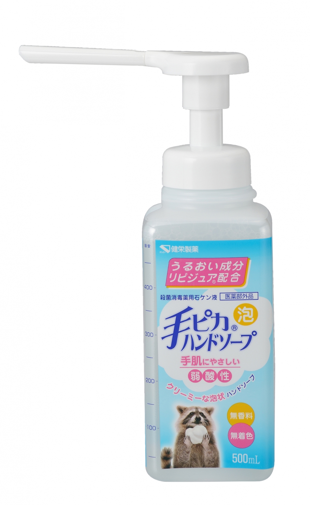 手ピカ　ハンドソープ　５００ｍＬ　健栄製薬