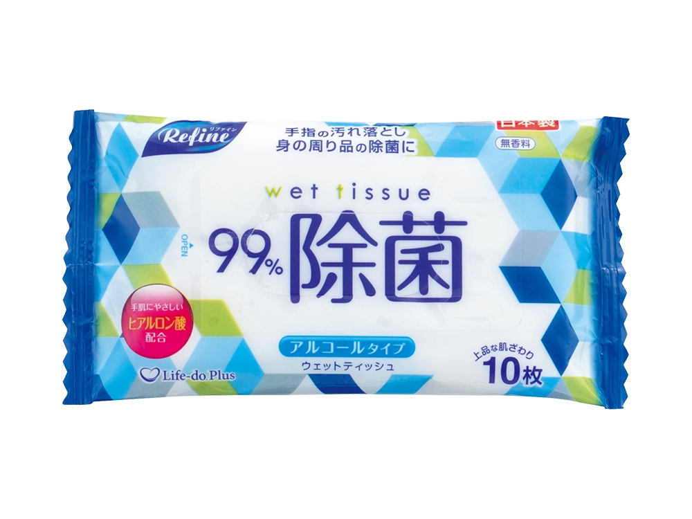 SARARITOアルコール除菌ウェットティッシュ８０枚入り×６０　SR-202 1